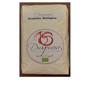Dragonara  ORGANIC Senatore Cappelli durum wheat semolina flour - 5kg bag